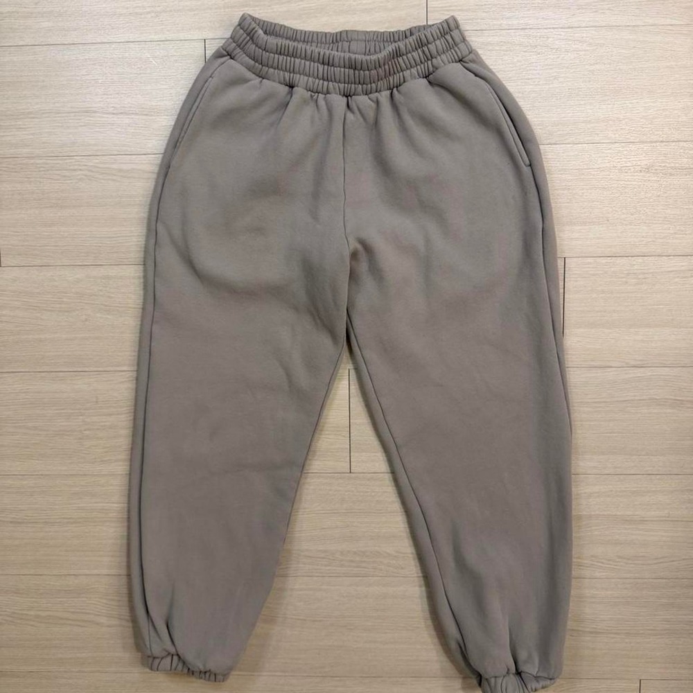Comfrt Essentials Grey Cuff Sweatpants Womens Size Medium Cozy Casual